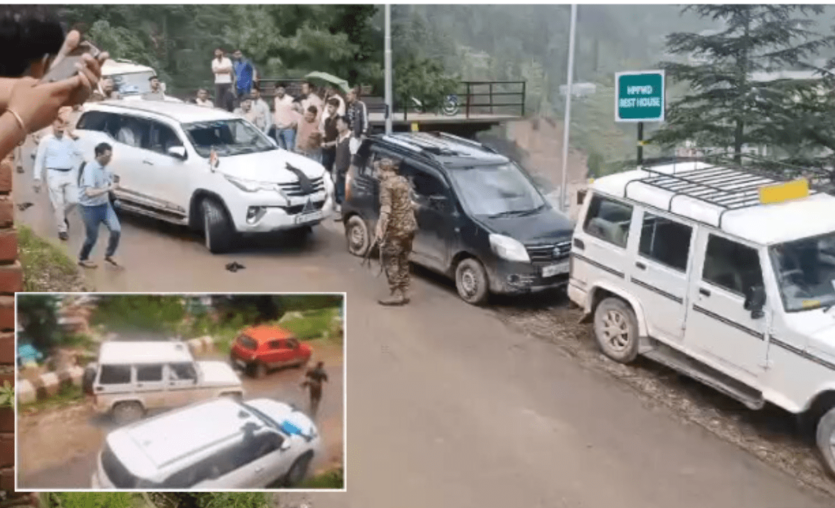 Shoes hurled by BJP workers hit national flag on car, claims Himachal minister Negi after Mandi attack