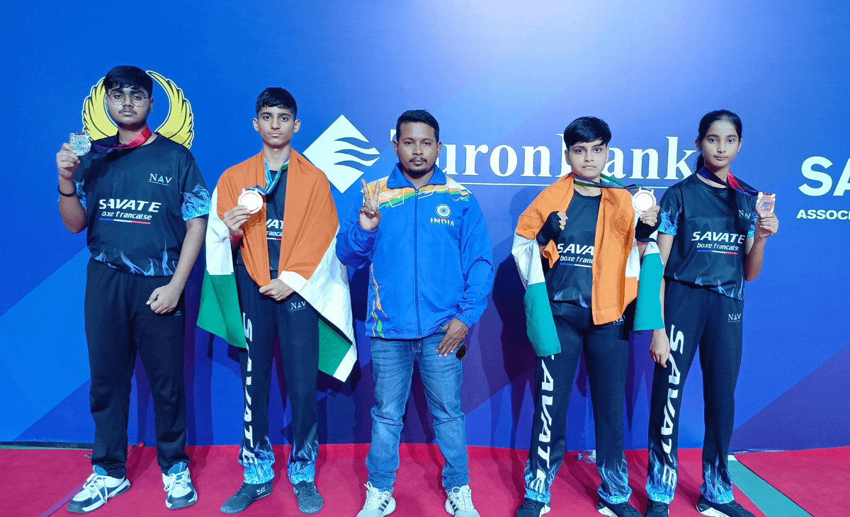 India creates history with 4 medals at Savate World Cup in Uzbekistan; 3 medallists from Bihar, one Himachal
