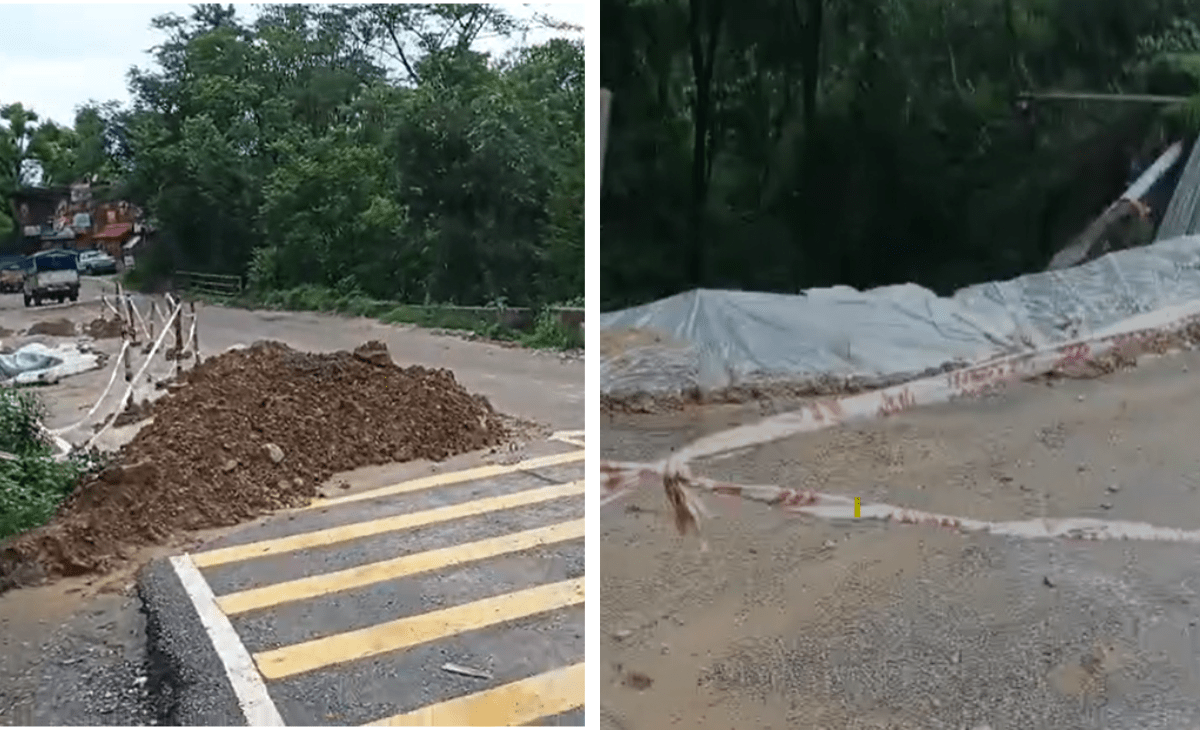 Partial Collapse of Nalati Bridge Disrupts Traffic on Key Himachal Highway
