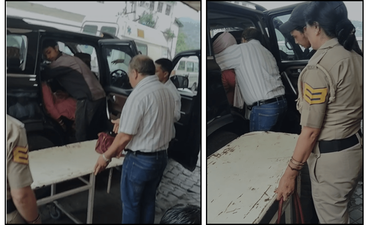 Bharmaur BJP MLA Dr Janak Raj shifts injured accident victim to hospital in own car
