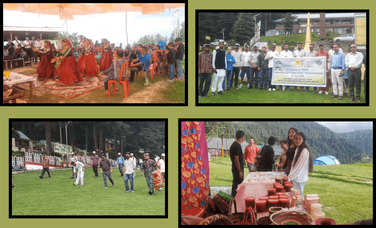 Khajjiar celebrates ‘Mini Switzerland’ Day with tourists, locals under ‘Chalo Chamba’ campaign