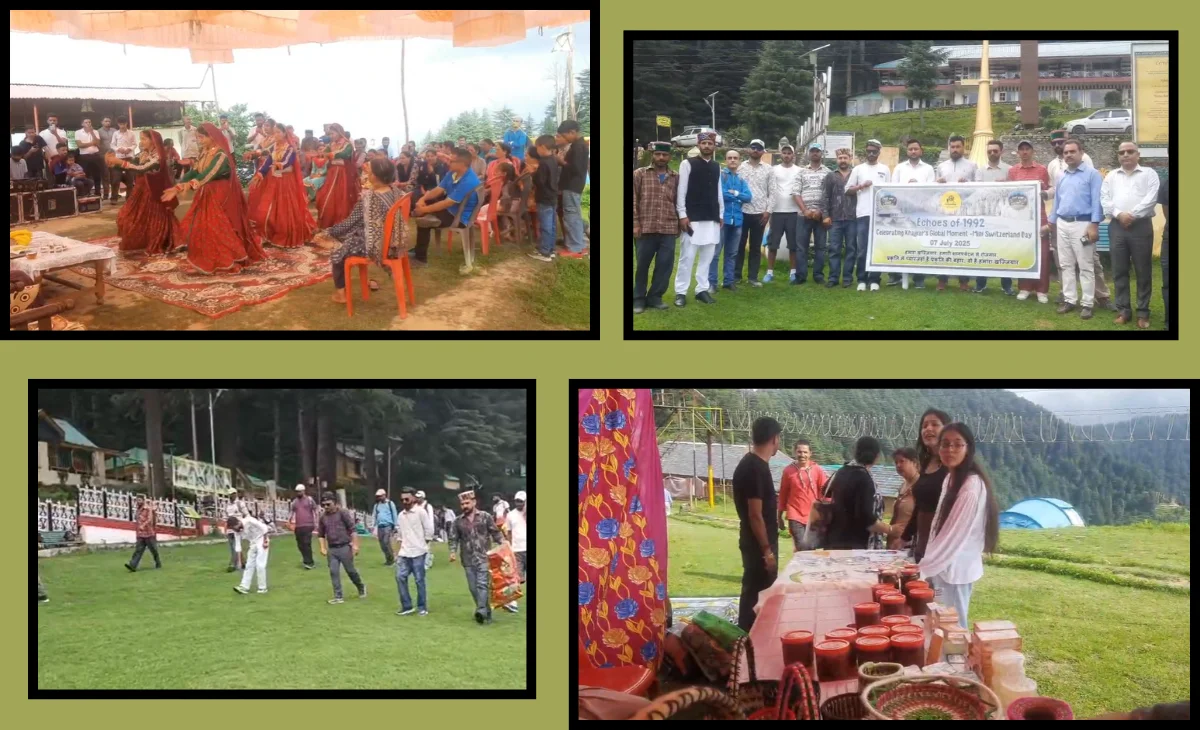 Khajjiar celebrates ‘Mini Switzerland’ Day with tourists, locals under ‘Chalo Chamba’ campaign