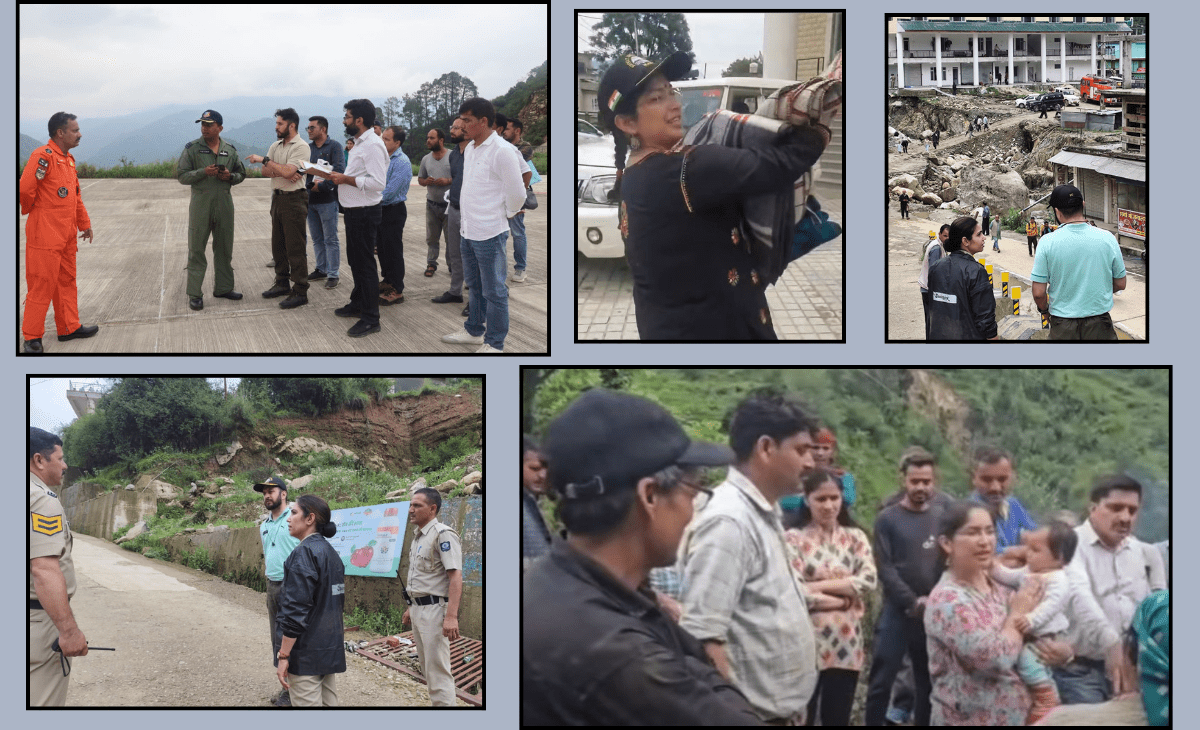 3 Himachal officers who led from the front in Mandi’s darkest hour hailed as ‘heroes’ by people