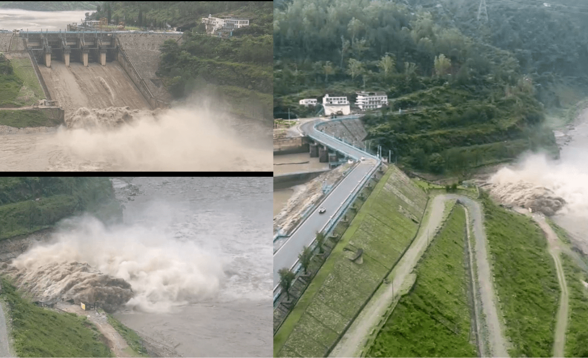 Himachal weather: 3 NHs among 170 roads closed in Mandi; floodgates of 2 dams opened as Beas nears danger mark