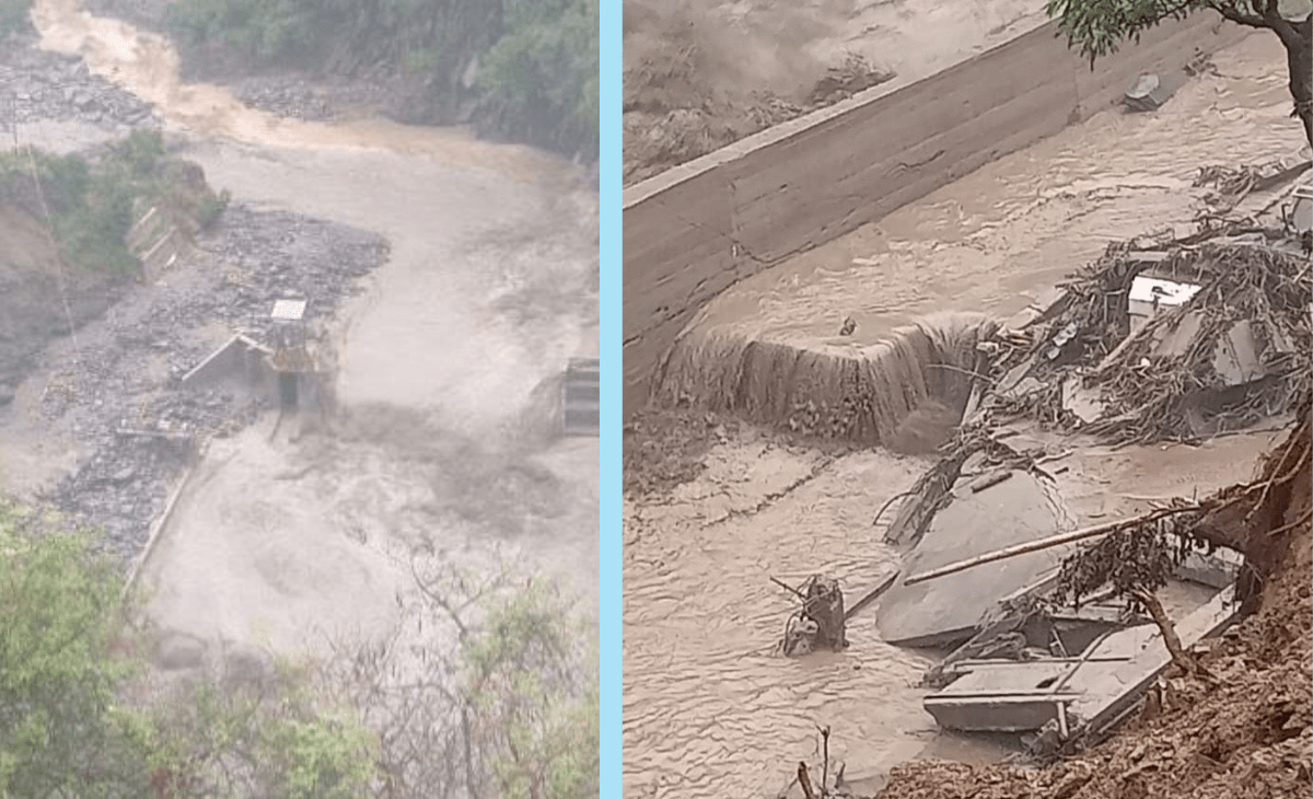 Patikri Power Project Washed Away in Flash Floods: 16 MW Dam and Power House Destroyed, Loss Estimated in crores