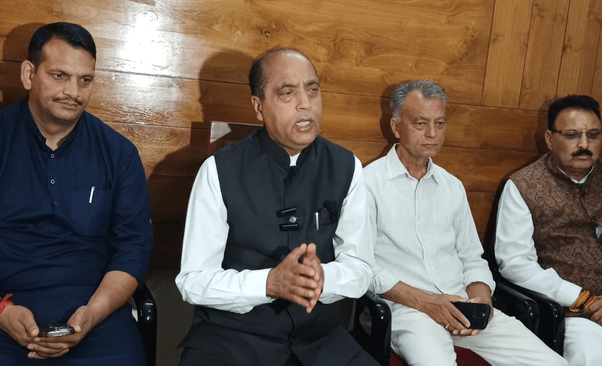 Flashfloods have pushed Seraj 25 years back, says ex-CM Jai Ram; seeks urgent state, central aid