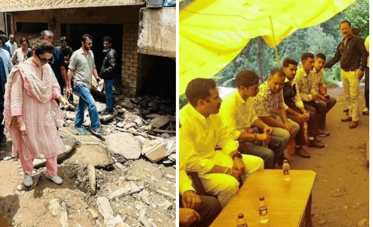 ‘Congress won’t return to power in Himachal for 20 years’: Kangana slams Vikramaditya over flashflood visit criticism