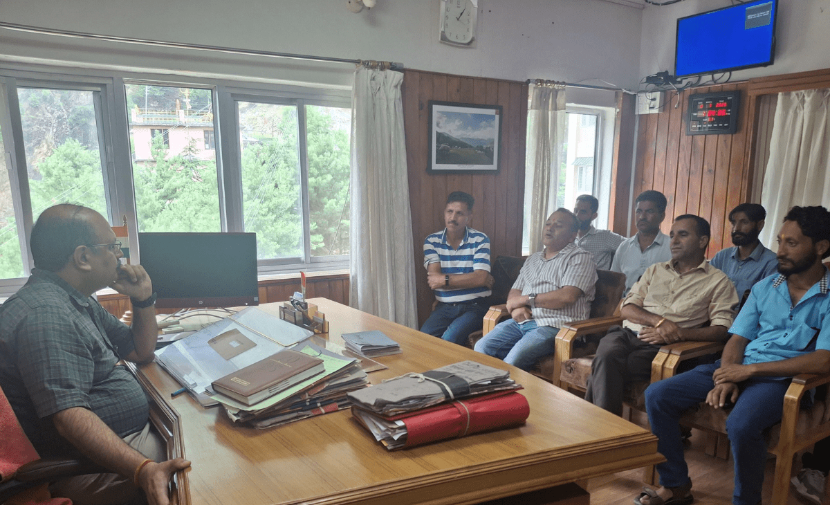 Bharmaur MLA Dr. Janak Raj Meets ADM Ahead of Manimahesh Yatra Preparations