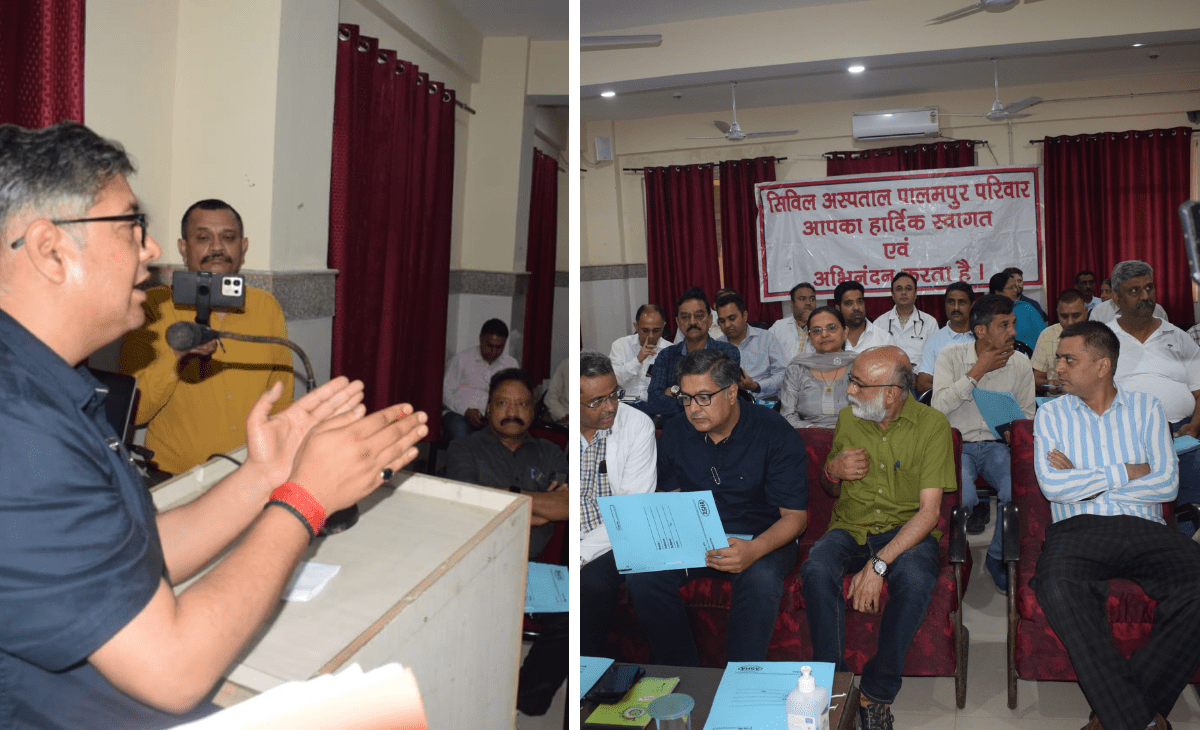 Palampur MLA Ashish Butail emphasises healthcare as one of Himachal govt’s top priorities, attends patient welfare committee meeting