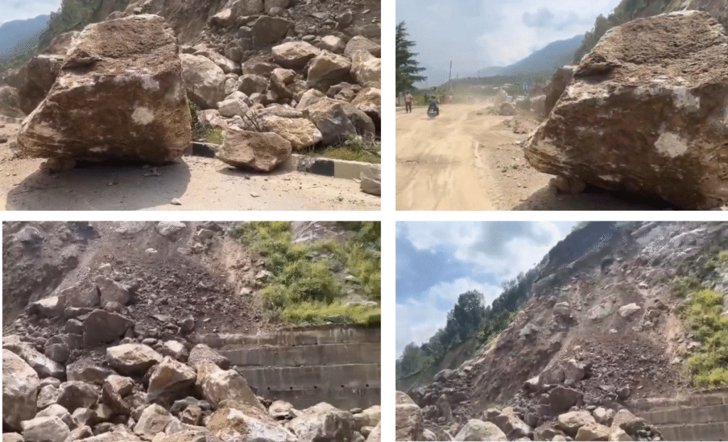 On cam: NHAI officer threatens to slap Himachal journalist after losing cool near blocked road in Kullu 2 a1 5