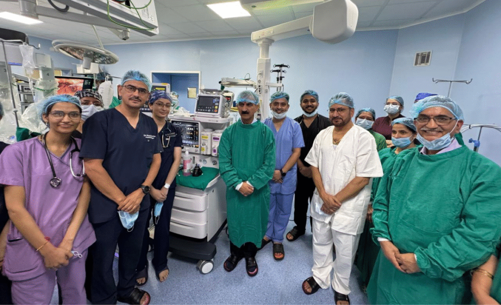 Himachal CM Sukhu launches robotic surgery in Shimla hospital, wears green gown to mark milestone inside operation theatre 2 a1 7