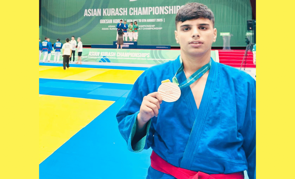 Mandi’s Shauryaveer Yadav wins bronze at Asian Kurash Championship, is first Himachal athlete to achieve feat 2 a3 1