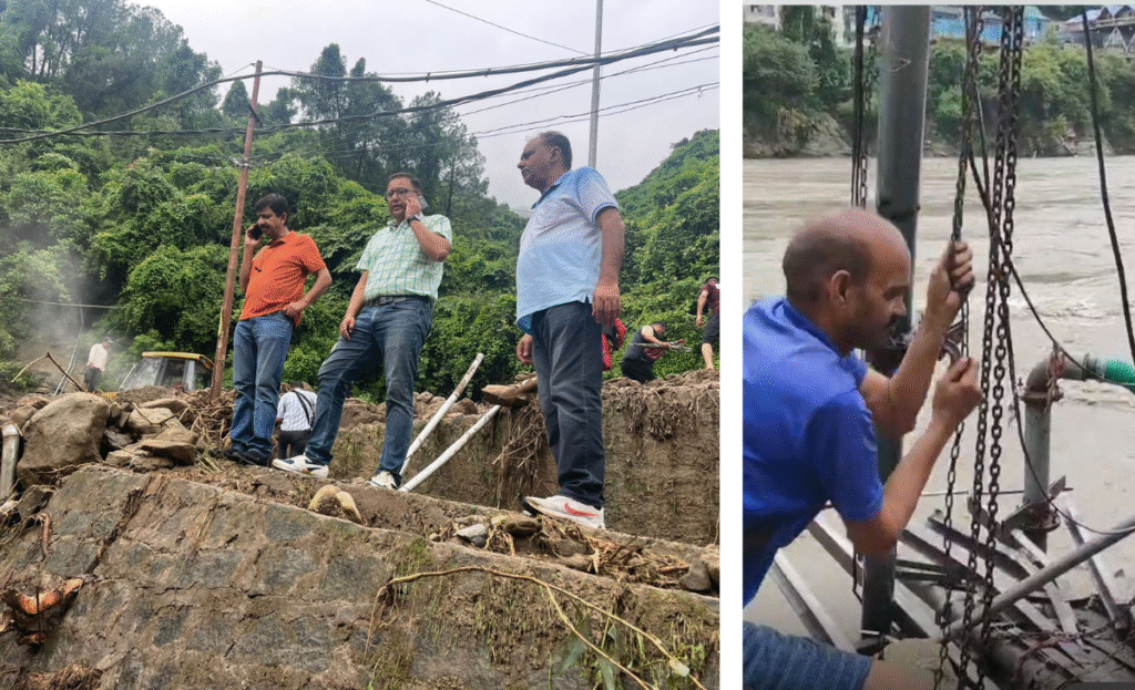 Crisis in flash flood-hit Mandi city as no drinking water for five days 2 a4