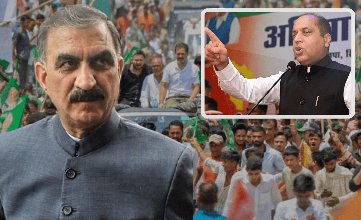 Himachal facing rain disaster, CM busy in Rahul Gandhi’s Bihar rally: Jai Ram tears into Sukhu