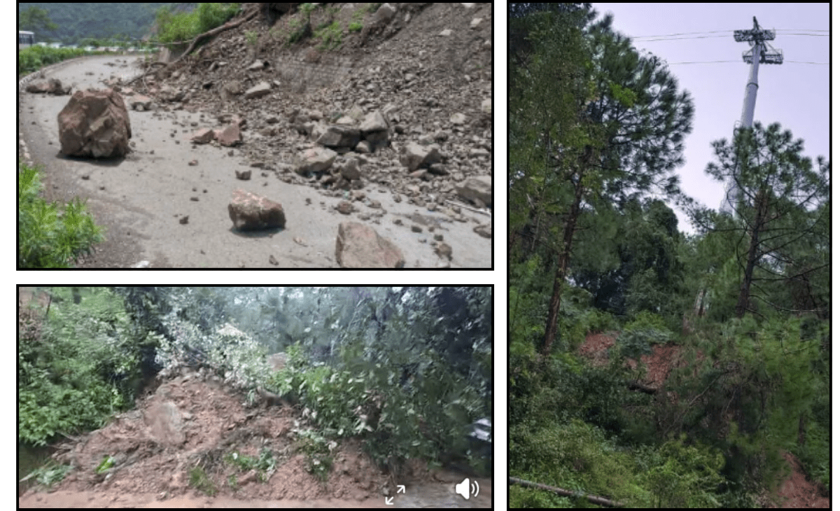 Dharamshala ropeway closed amid landslide threat as rain continues to batter Himachal