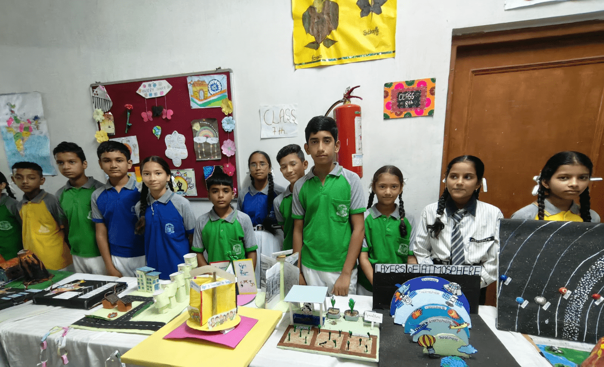 Rainbow English Sr. Sec. School Hosts Vibrant Exhibition Showcasing Student Innovation
