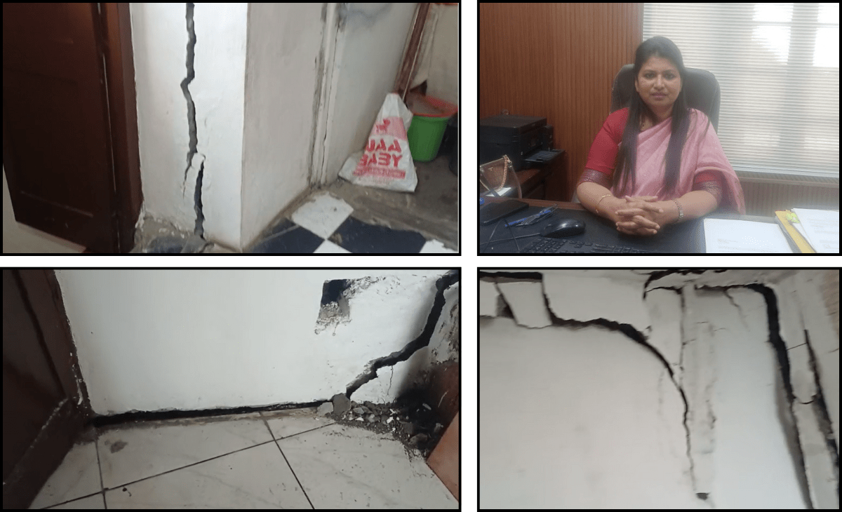 Cracks Emerge in Dalhousie Cantonment Homes After Days of Torrential Rain