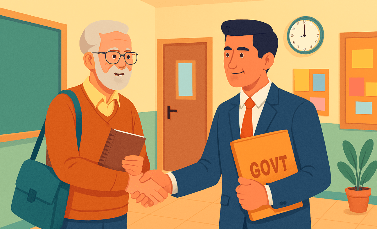 No Break in Classes: Govt to Retain Retiring Teachers Till Session Ends