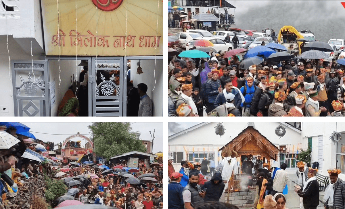 Hundreds of Devotees Set Out on Annual Thadhi Yatra to Manimahesh