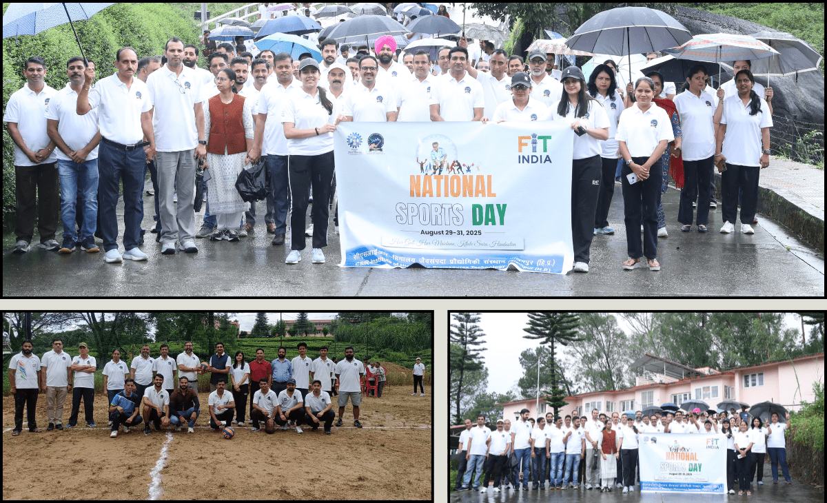 CSIR-IHBT wraps up three-day National Sports Day celebrations with enthusiasm and unity