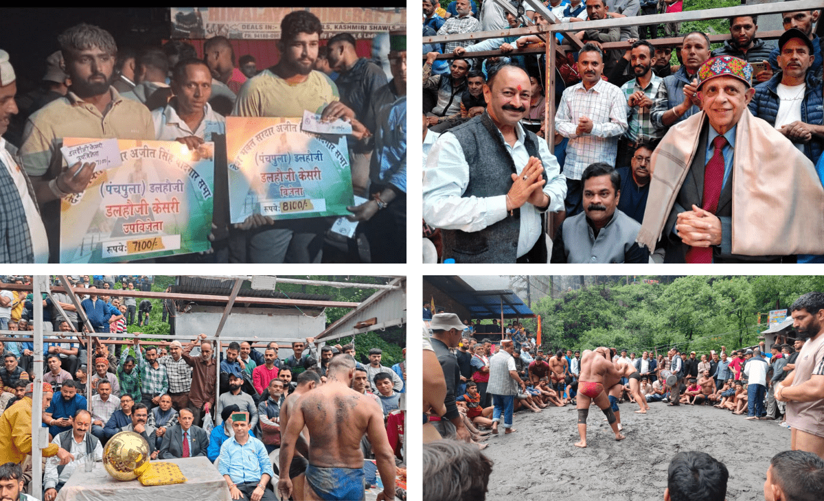 37th Annual Dangal Mela Held at Panchpula on Independence Day, Wrestlers from Five States Participate