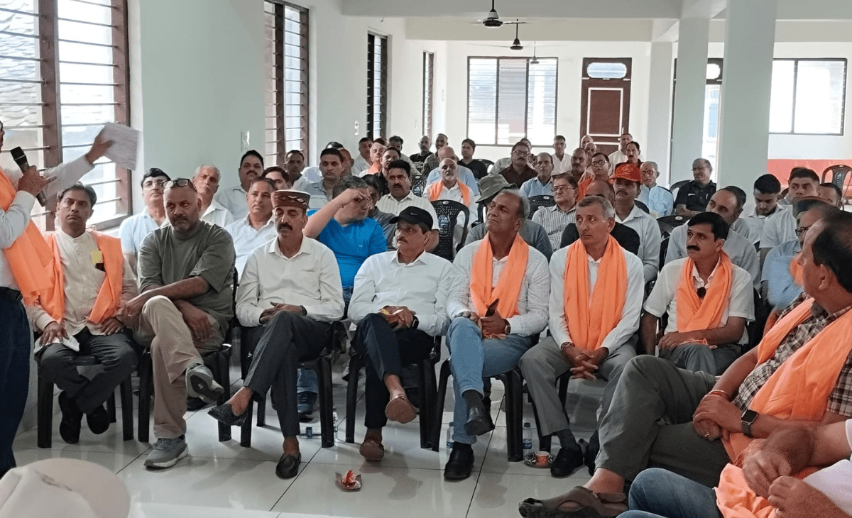 Ajmer Singh Thakur chosen new Hamirpur president of Himachal Rajput Mahasabha, vows to fight for community rights