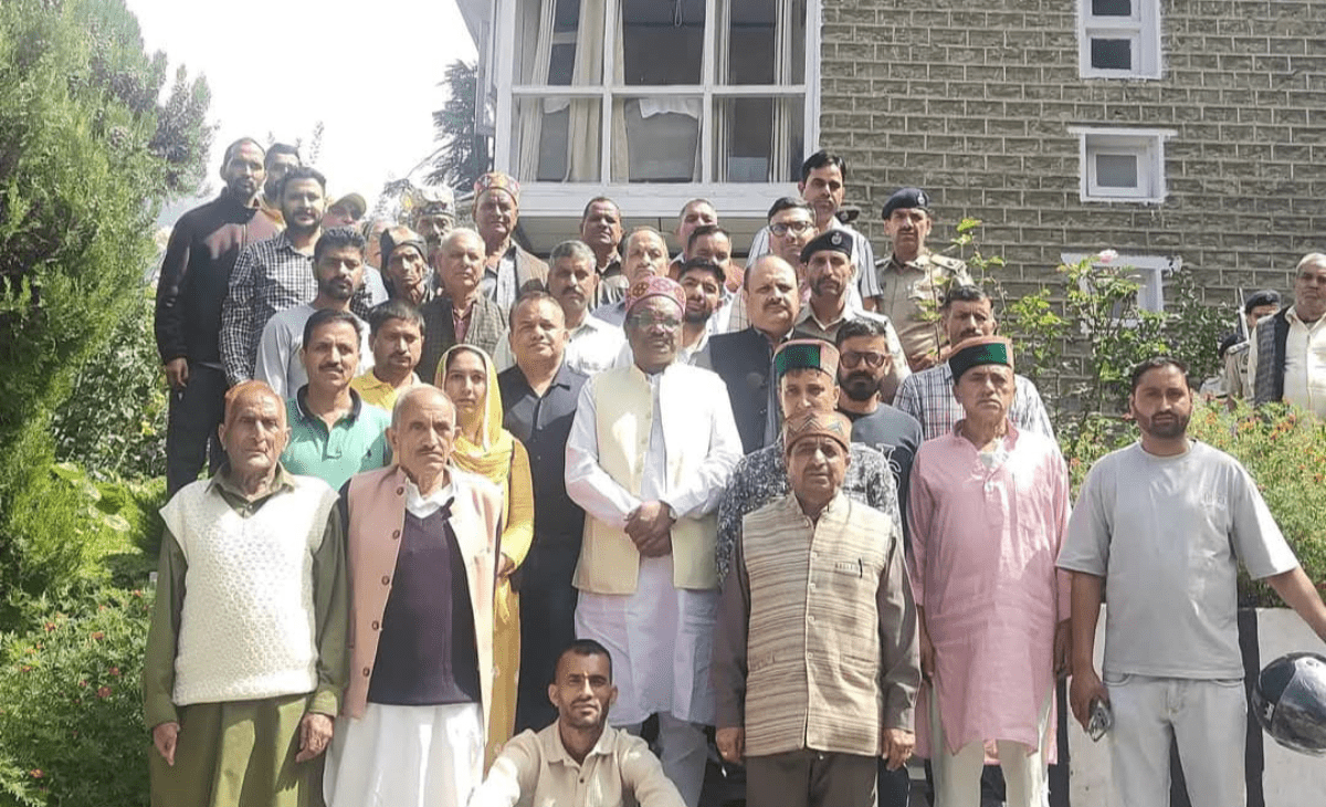 Union Tribal Affairs Minister Durga Das Uikey Visits Bharmour