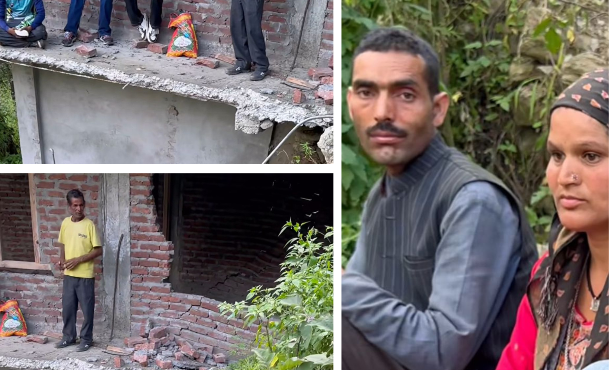 Siraj Valley’s Worst-Hit Family: Specially-Abled Father, Ailing Son, and a Mother’s Struggle
