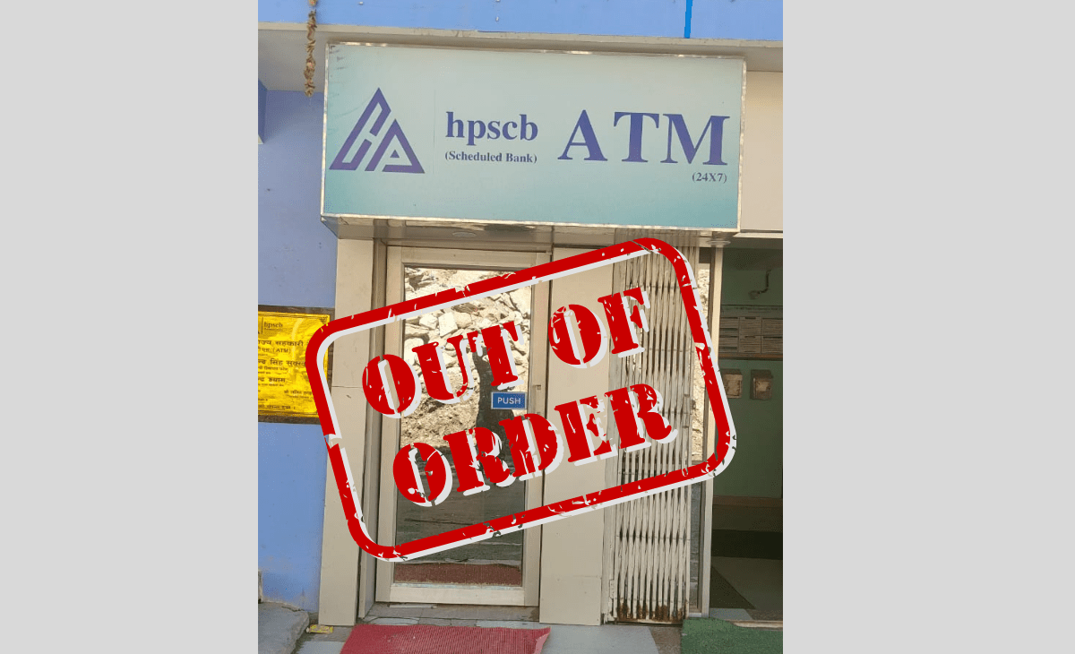 ATM Services Paralyzed in Pangi Valley, Chamba; Villagers Face Severe Cash Crunch