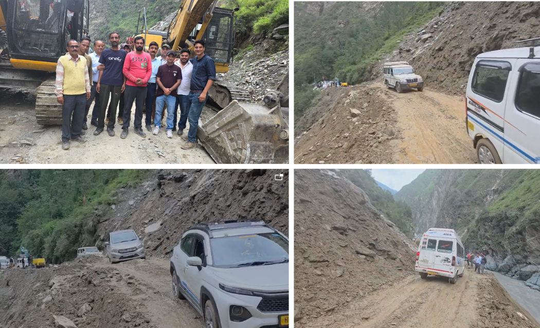 Chamba–Bharmour NH-154A Reopens After 13 Days, Bringing Relief to Manimahesh Pilgrims