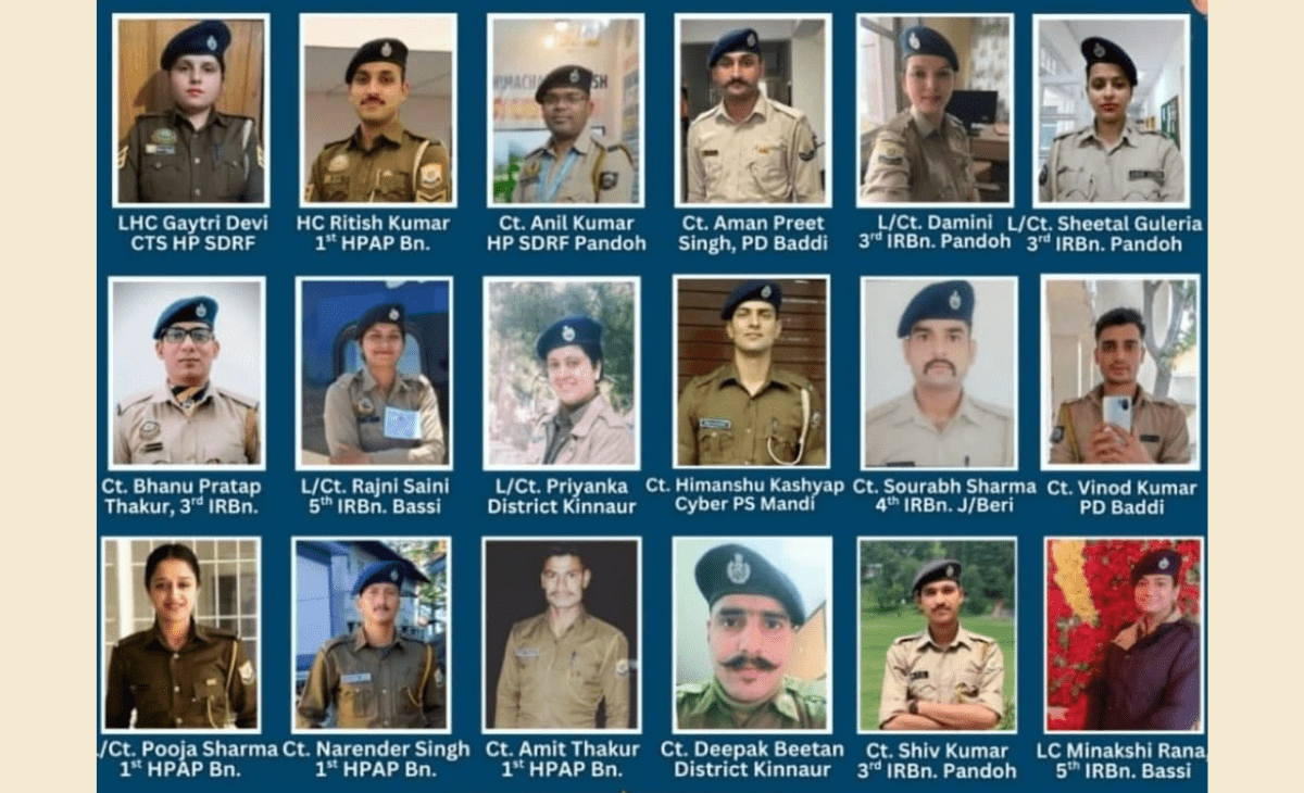 Proud moment for Himachal police as 18 personnel crack HPF&AS exam