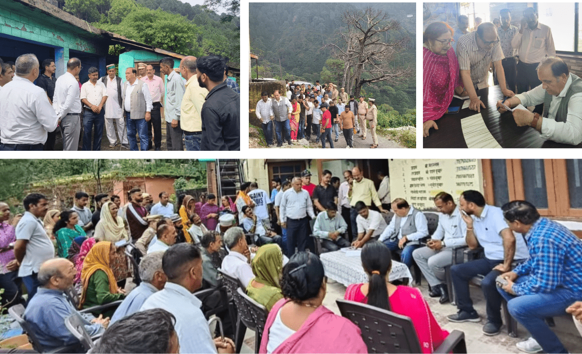 Himachal Pradesh Assembly Speaker Visits Disaster-Affected Families in Chamba