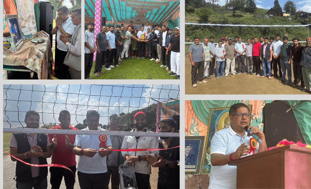 Ashish Butail Inaugurates Volleyball and Kabaddi Tournament