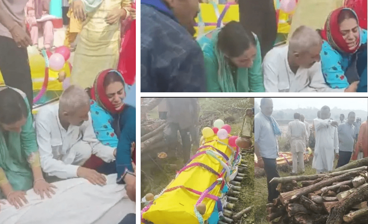 Tragedy in Hamirpur as woman passes away moments after performing mother-in-law’s last rites