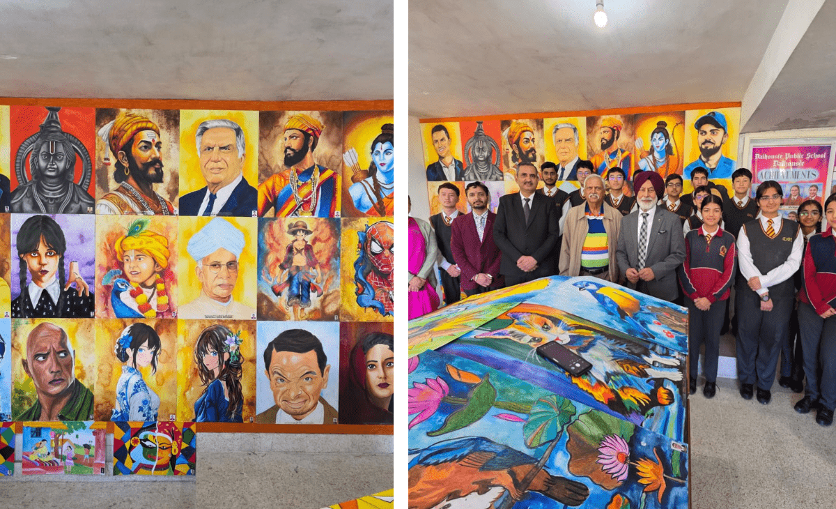 Dalhousie Public School celebrates Teachers’ Day with art exhibition