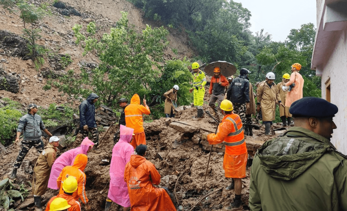 Himachal landslide: 3 more bodies recovered, rescue teams race against time in Kullu’s Inner Akhara Bazaar
