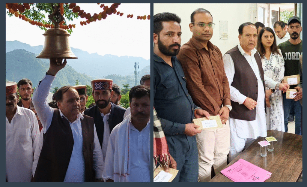 Himachal Pradesh Assembly Speaker Kuldeep Singh Pathania attends conclusion of Mandhaur Nag Jatra fair in Chamba 2 s1