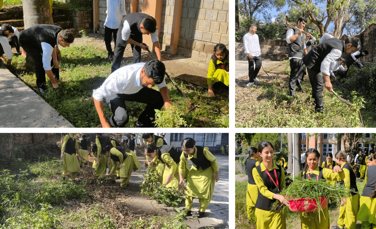 Eco Club “Goria” Organises Campus Cleanliness Drive at Government College of Teacher Education, Dharamshala