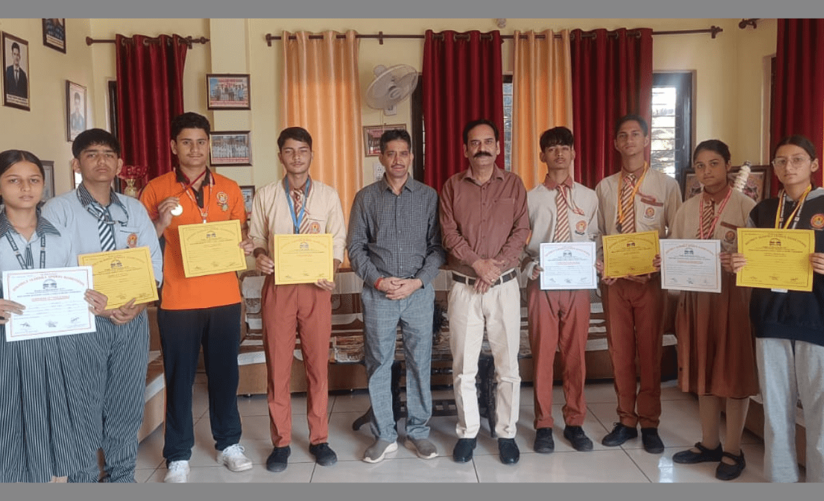 Spring Dale Convent School Students Selected for State-Level Taekwondo Championship