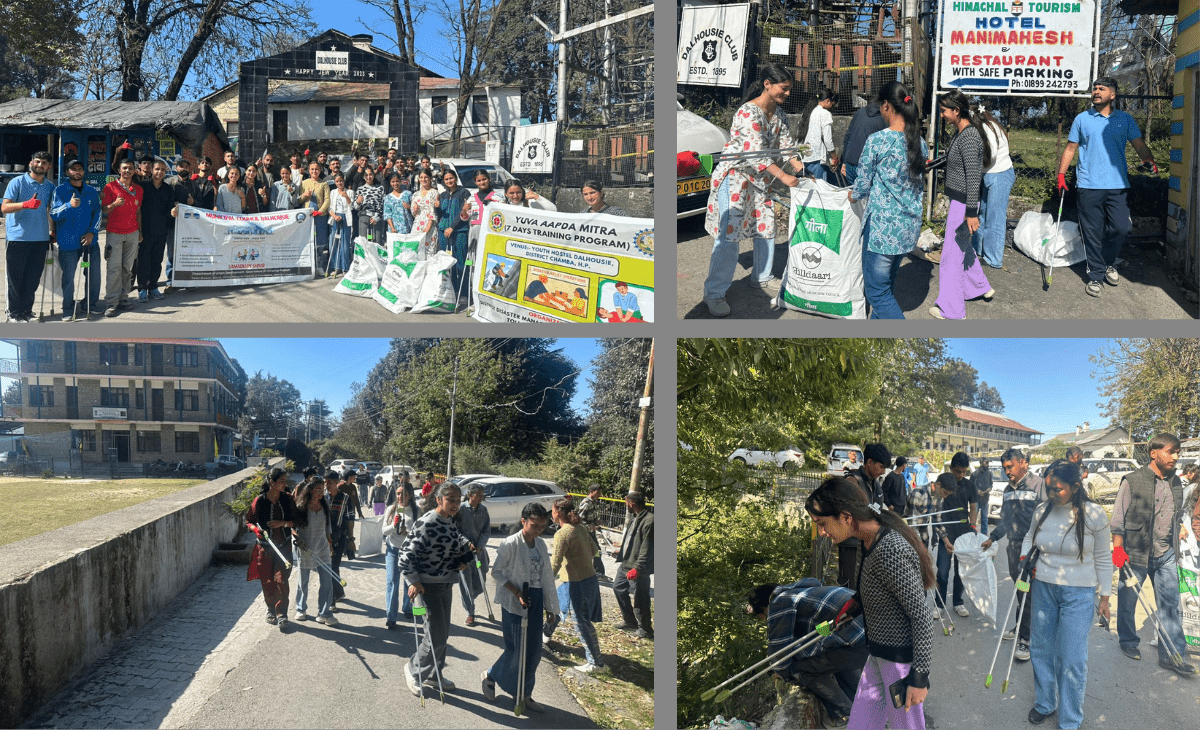 Cleanliness drive held in Dalhousie under DDMA and Hilldari initiative