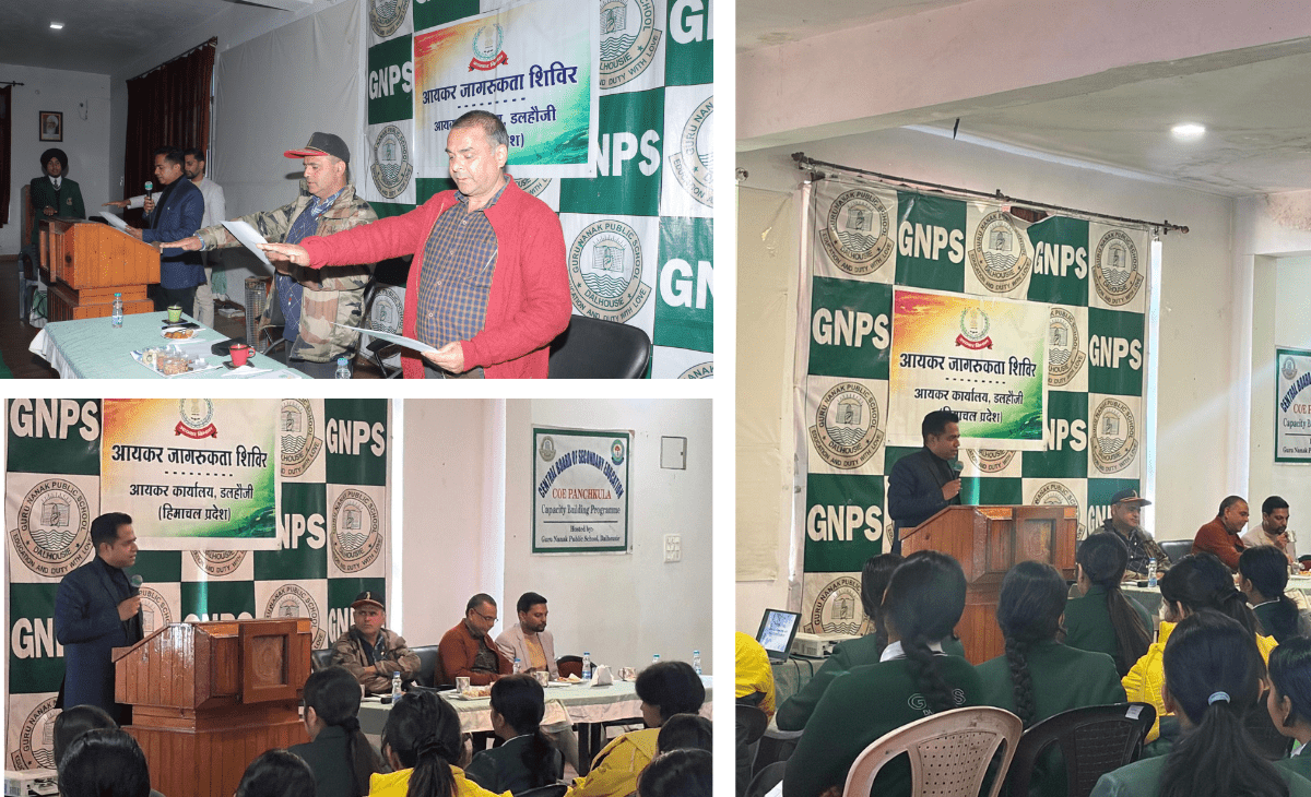 Income Tax Awareness Program Organised at Guru Nanak Public School, Dalhousie