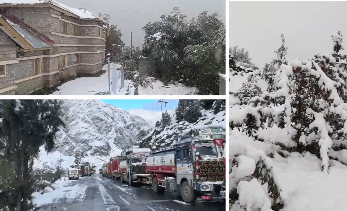 Himachal weather: December chill arrives in October, temperature drops by 19°C in some parts after unusual early snow
