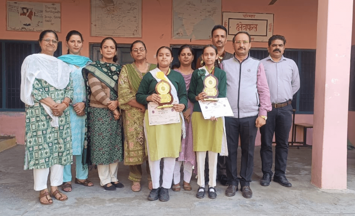 BTC Government Girls Senior Secondary School, Nurpur Shines at District-Level Rangotsav Competition