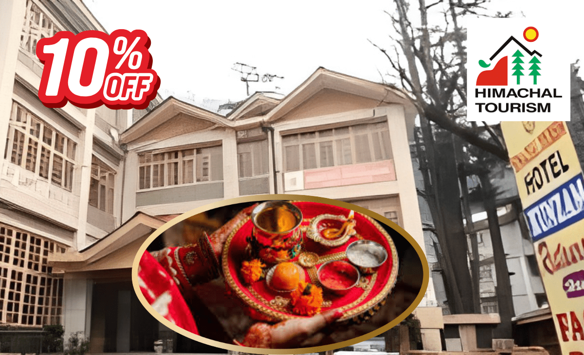 Himachal Tourism hotels offer 10% special discount for couples on Karva Chauth