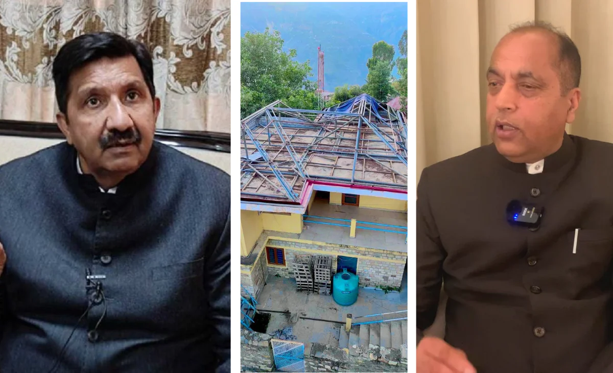 War of Words Erupts Between Jai Ram Thakur and Mukesh Agnihotri Over ‘GI Pipe Roof’ Controversy in Kullu