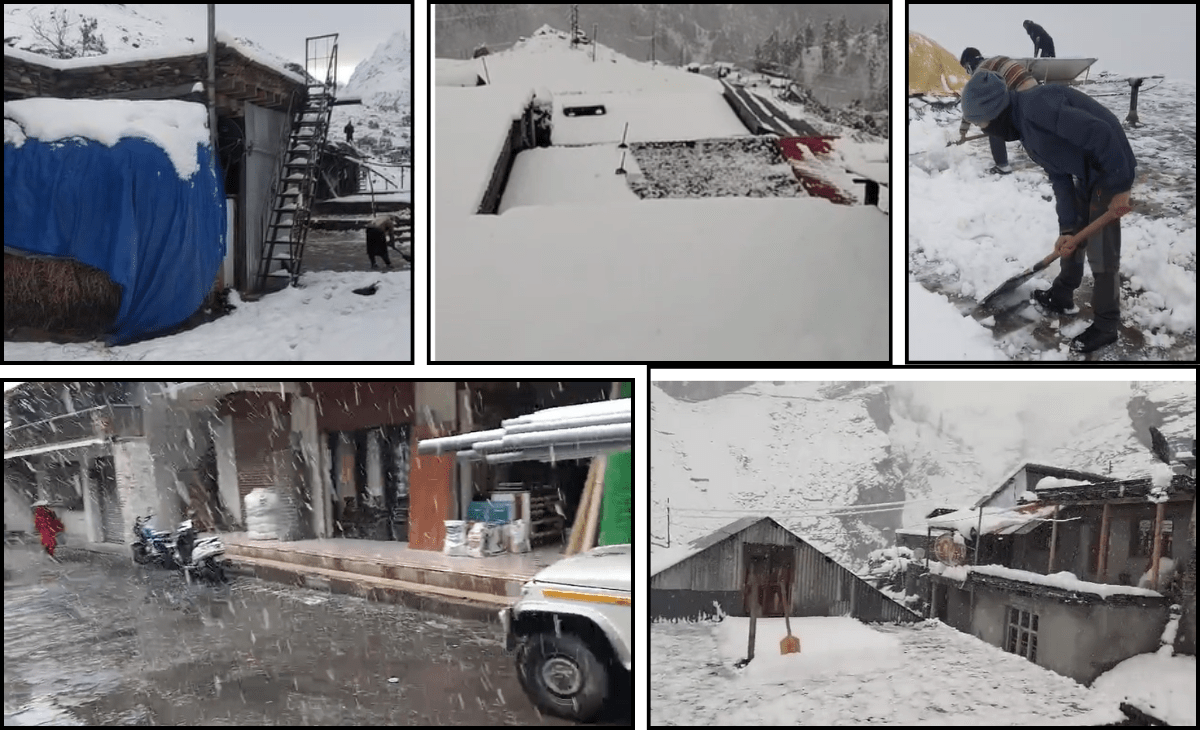 Himachal weather: Season’s first snowfall disrupts life in remote Pangi Valley of Chamba