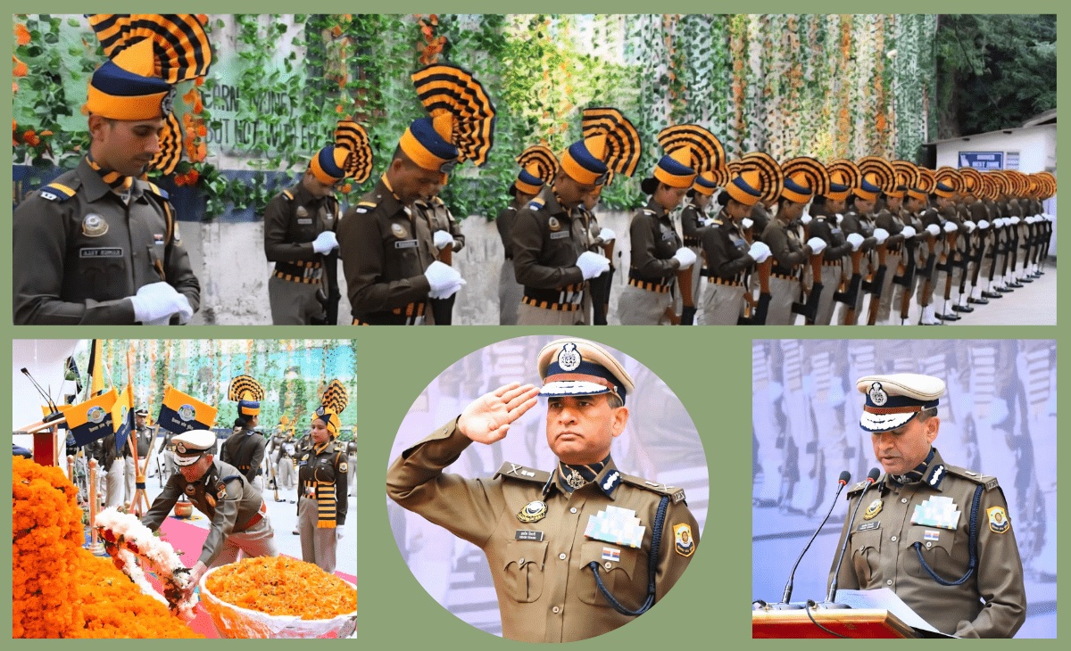 Police Commemoration Day Observed with Solemnity at Vigilance Headquarters, Shimla