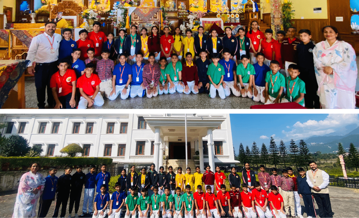 DAV Public School Gohju organises educational tour to Dharamshala Assembly and Buddhist Monastery for class 7 students