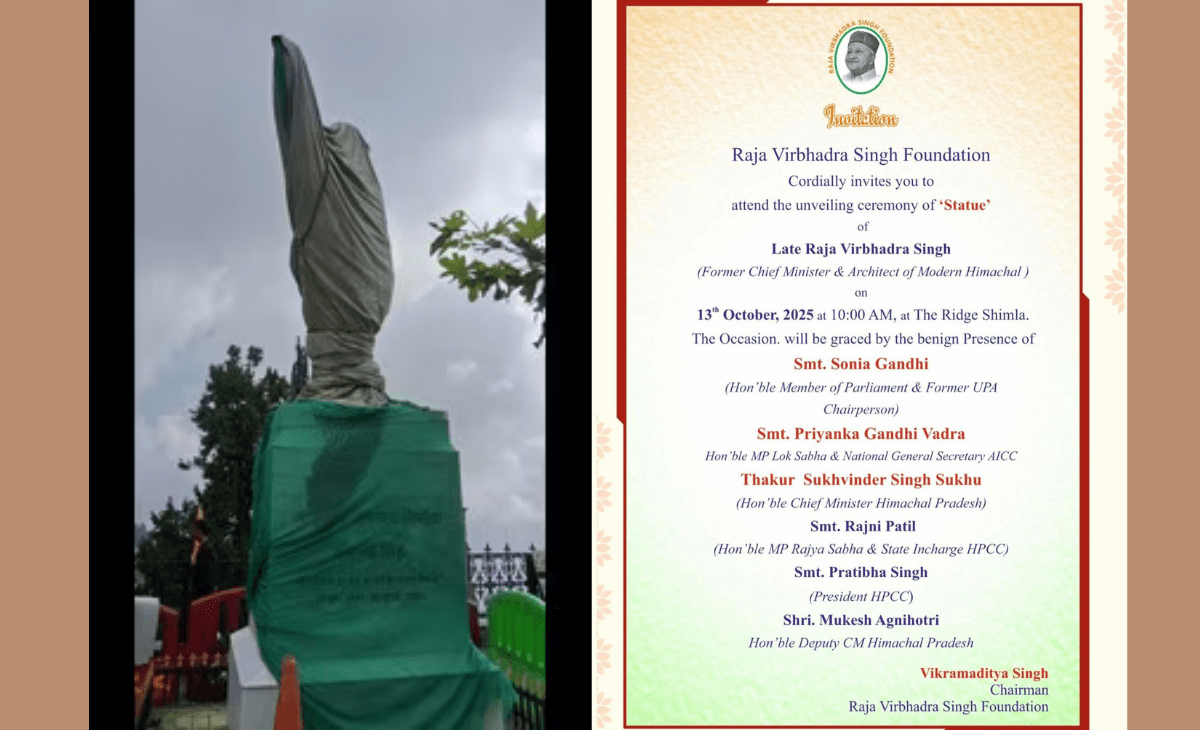 Sonia Gandhi, Priyanka to attend Himachal ex-CM Virbhadra statue unveiling in Shimla; Rahul conspicuous by absence