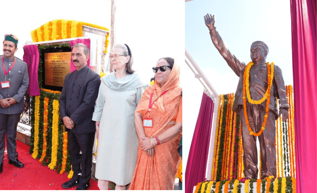 Himachal ex-CM Virbhadra Singh’s statue is sixth sculpture to find place on iconic Shimla Ridge, know the other five leaders honoured here